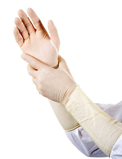 Sterile Latex long length glove