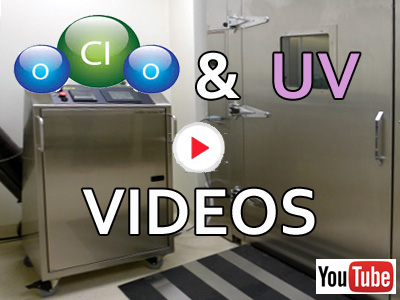 Clordisys Chlorine Dioxide & UV equipment videos
